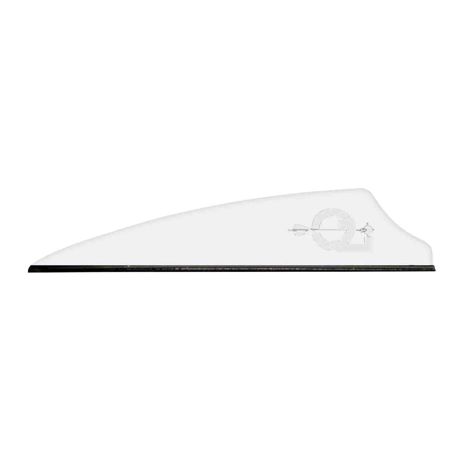 Q2i 2.1" Fusion X II Vanes 36pk White