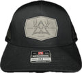 Wilde Arrow Bucked Leather Patch Hat