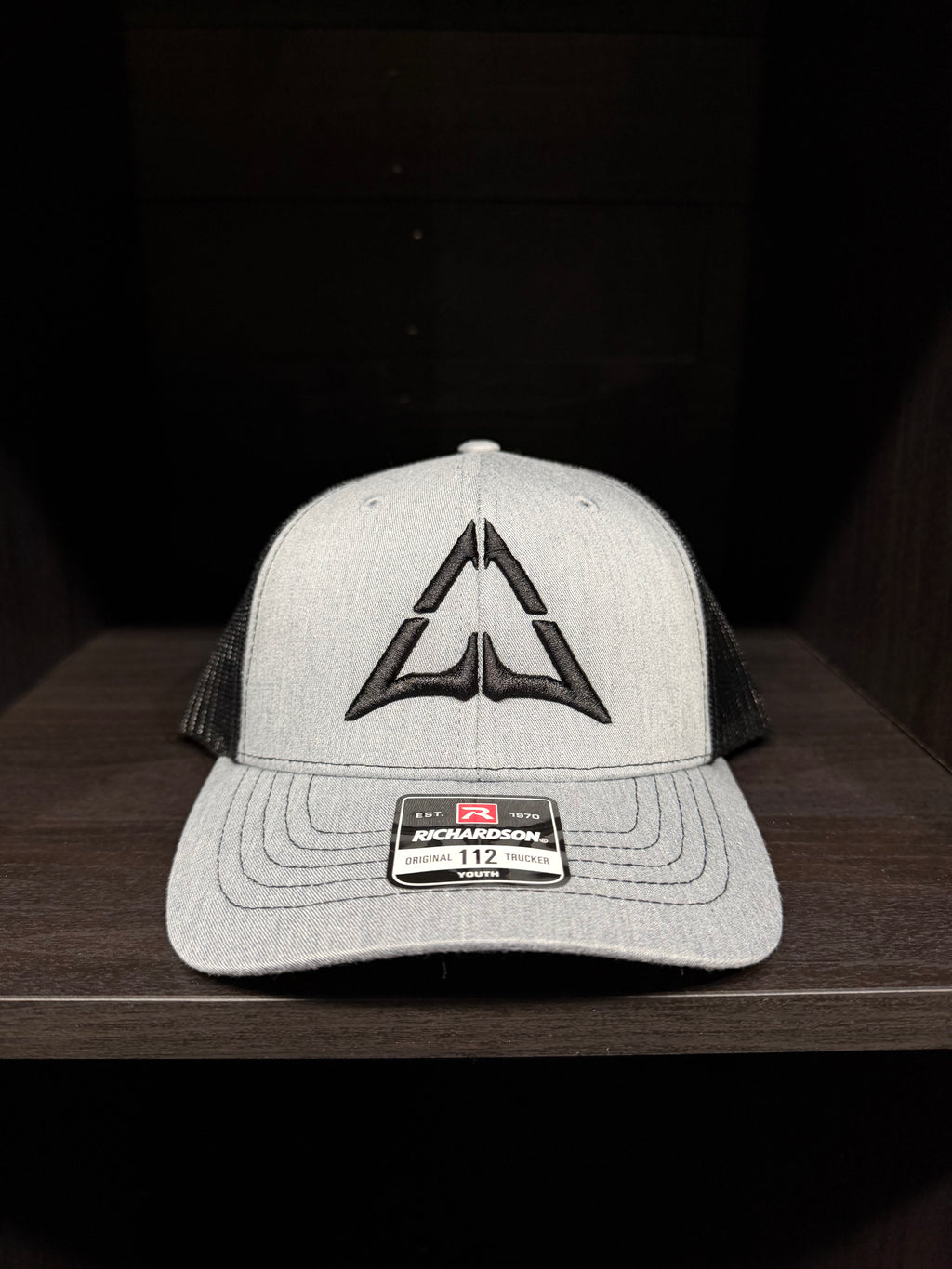 Youth Charcoal and Black Hat