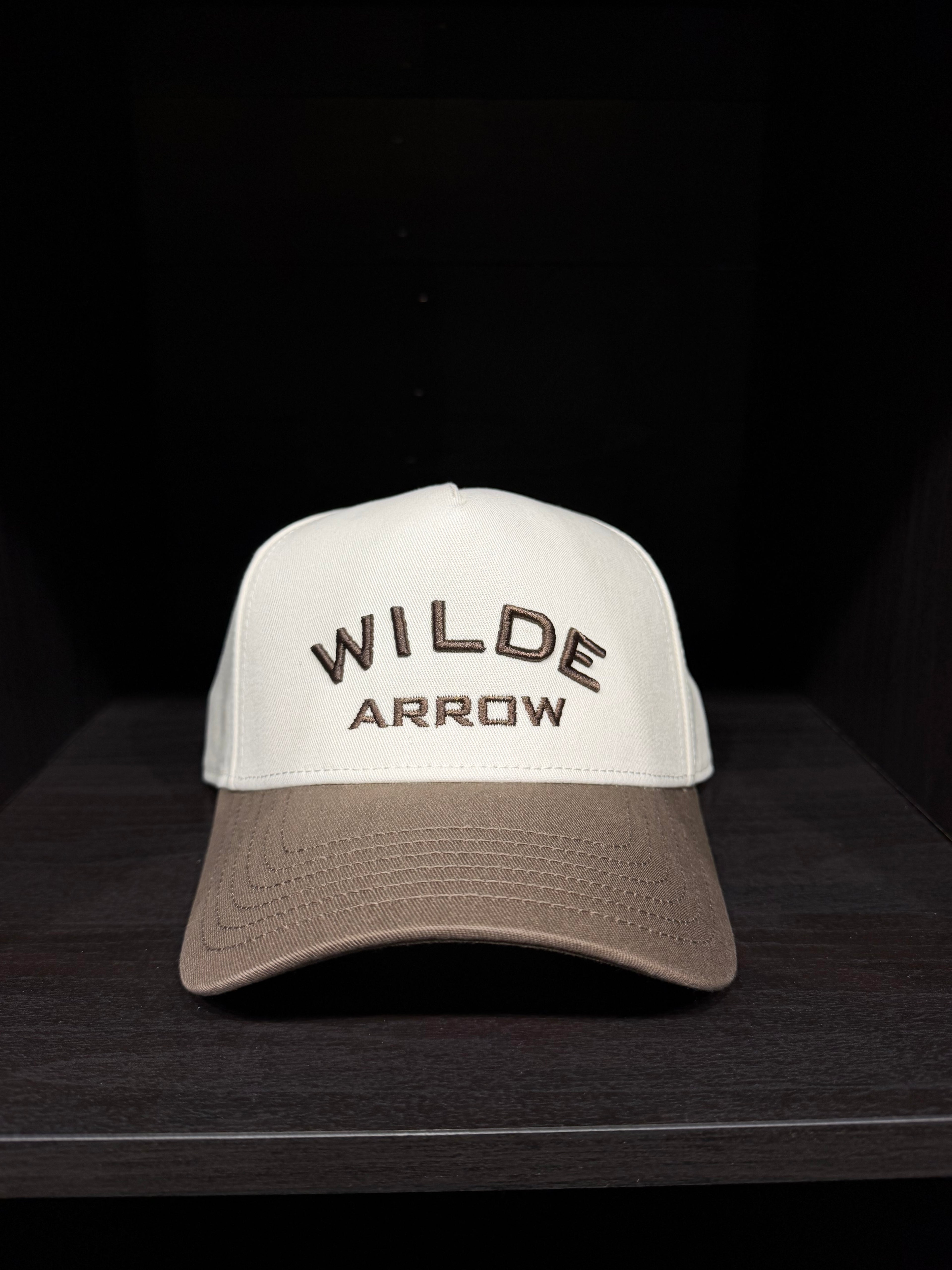 Wilde Arrow Walnut & White Hat